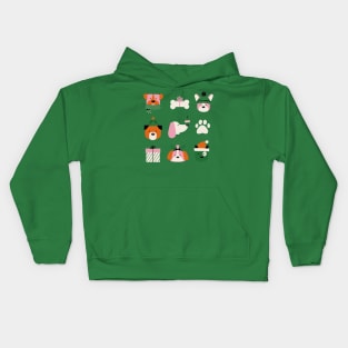 Holiday Dogs Kids Hoodie